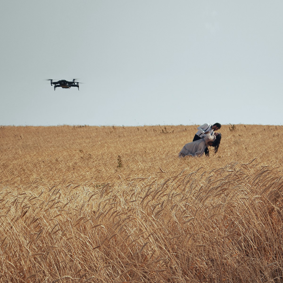 Drone flying for aerial production